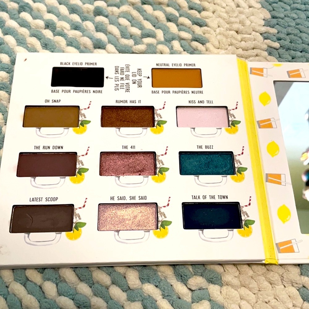 The Balm what’s the tea? Ice tea eyeshadow palette